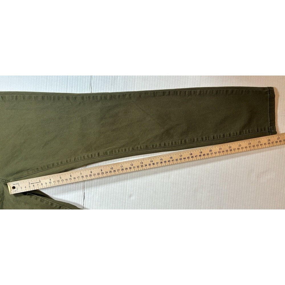Judy Blue Olive Green Skinny Jeans Juniors 13/31 Stretch High Rise Ankle - Picture 7 of 9
